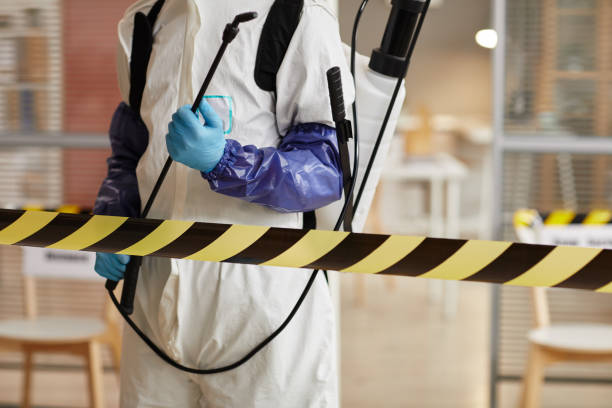 Professional Biohazard technician working in Oakfield, WI